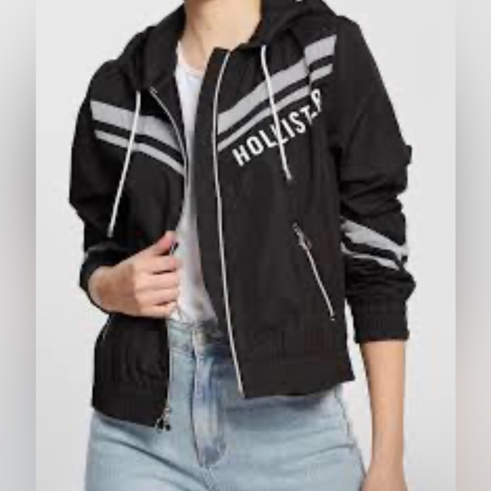 Hollister Black Jacket